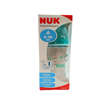 Nuk Biberon Silicona M 6-18m