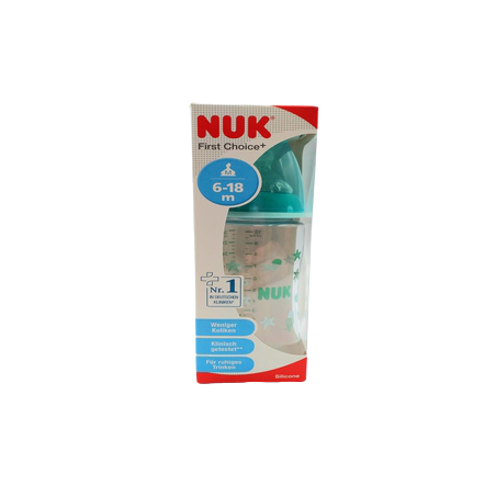 Nuk Biberon Silicona M 6-18m