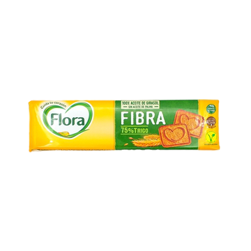 Flora Galletas Fibra 185grs