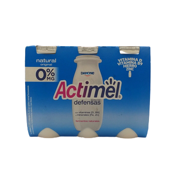 Danone Actimel 0% Natural X 6