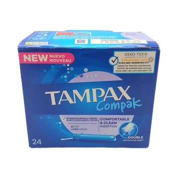 Tampax Compak Lites X 24