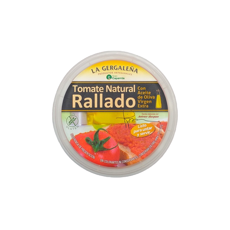 La Gerg.Tomate Nat.Rallado C/Aceite Oliva 200grs