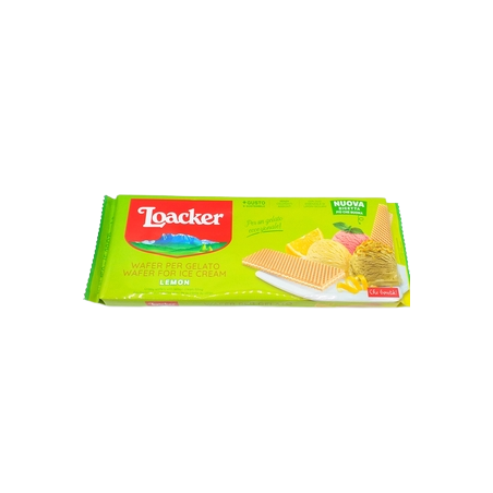 Loacker Wafer Ice Cream Lemon 150grs