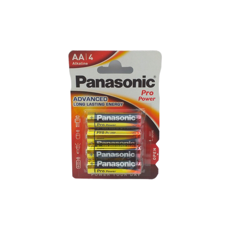 Panasonic Alkalina Pro Power Lr6 Bl4