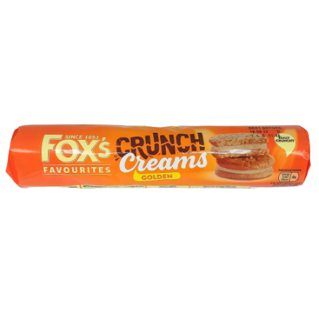 Foxs Crunch Creams Golden 200grs