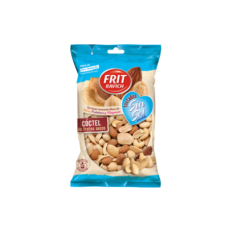Frit Ravich Coctel Frutos Secos S/Sal 110grs
