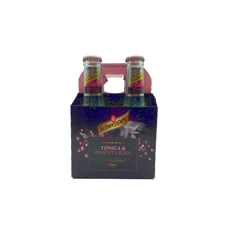 Schweppes Tonica Pimienta Rosa Pack4x20cl