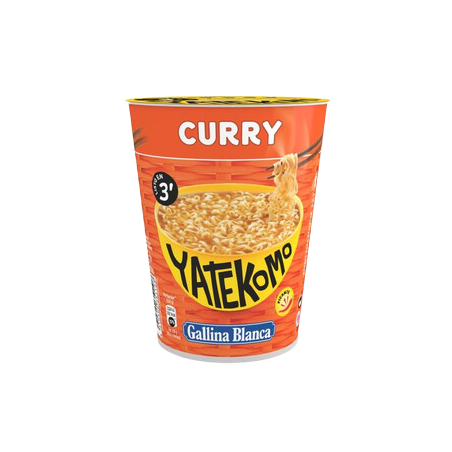 Yatekomo Curry Vaso 61grs