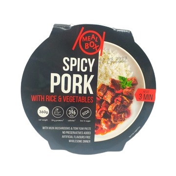 Mealbox Spicy Pork With...