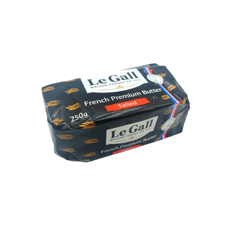 Le Gall French Premium Butter Salted 250grs
