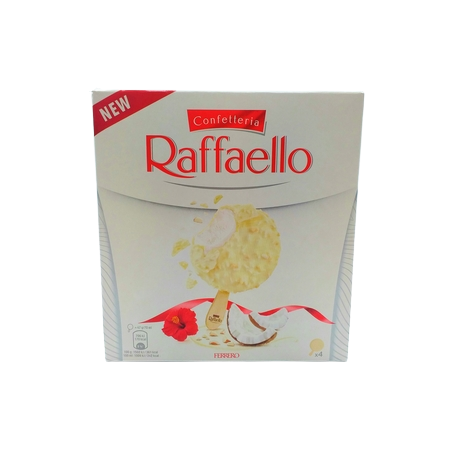 Ferrero Raffaello Helado Pack X 4