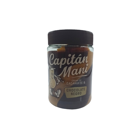 Capitan Mani Crema Cacahuete & Choco Negro 330grs
