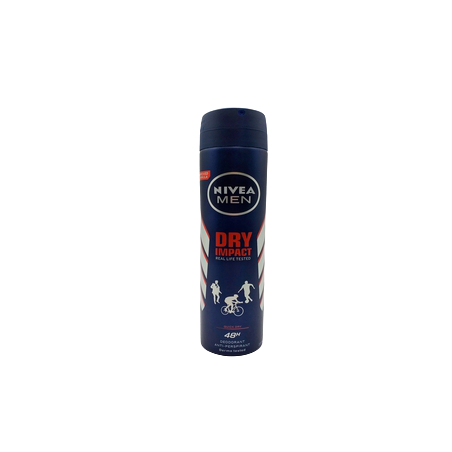 Nivea For Men Dry Impact Desodor.Spray 200ml