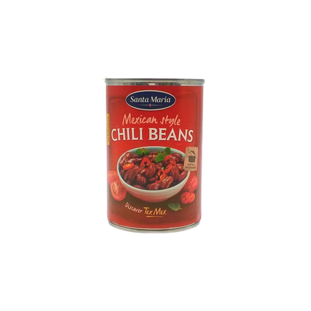 Santa Maria Mexican Chili Beans Lata 410grs