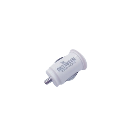 Dual Usb Car Charger 2.4a White