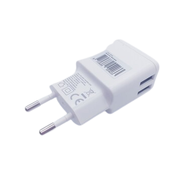 Dual Usb Wall Charger White...