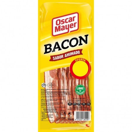 Oscar Mayer Bacon Ahumado Suave 100grs