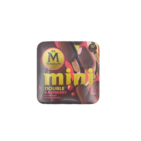 Magnum Mini Double Frambuesa Pack 6x55ml