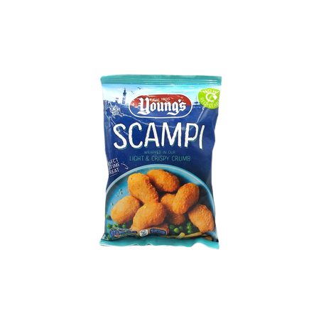 Youngs Scampi 220grs