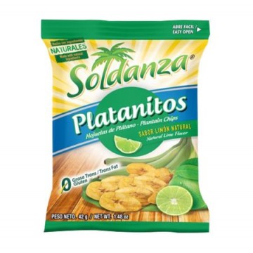 Soldanza Platanitos Lima 71grs