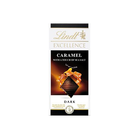 Lindt Excellence Caramel Dark Tab.100grs