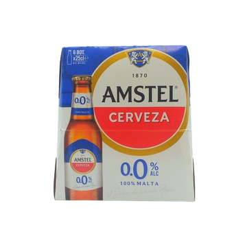 Amstel S/Alcohol Botellin...