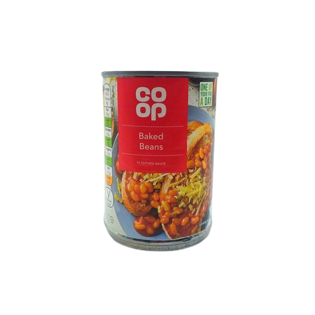 Co Op Baked Beans In Tomato Sauce Lata 400grs