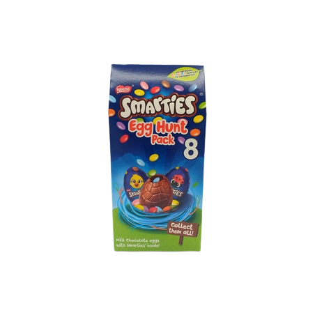 Nestle Smarties Egg Hunt Pack 8 X 140grs