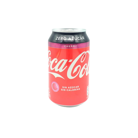 Coca Cola Cherry Zero Lata 33cl