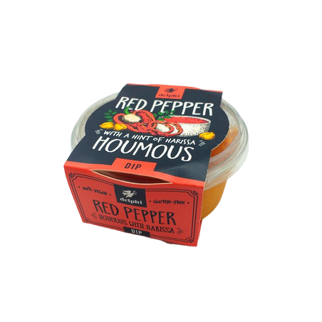 Delphi Houmous Red Pepper Dip 170grs