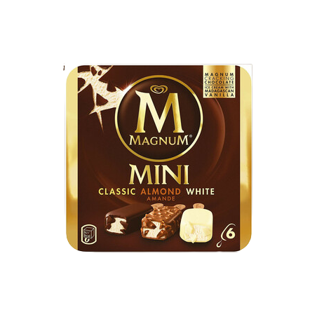 Magnum Mini Classic Almond White X 6