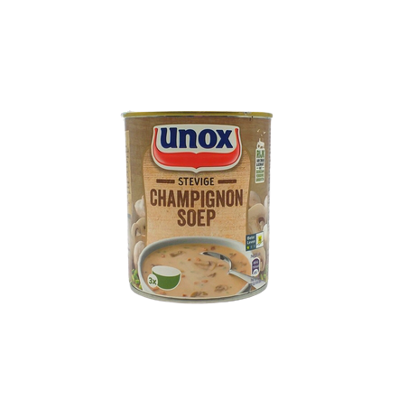 Unox Stevige Champignon Soep Lata 800ml