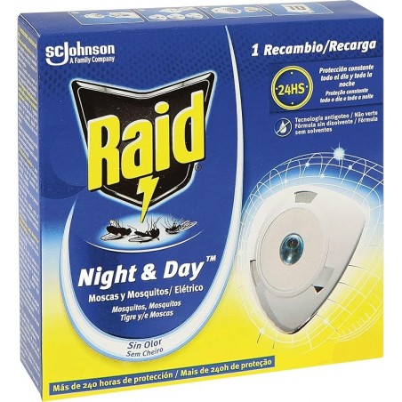 *raid Night & Day Recambio Antimosquitos