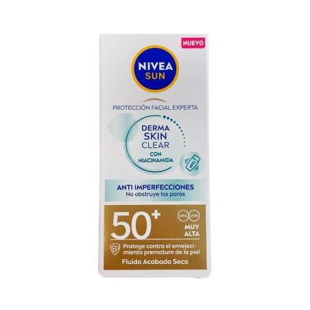 Nivea Facial Derma Skin Clean Fp50 40ml