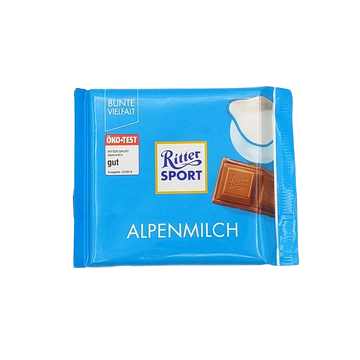 Ritter Sport Alpenmilch 100grs