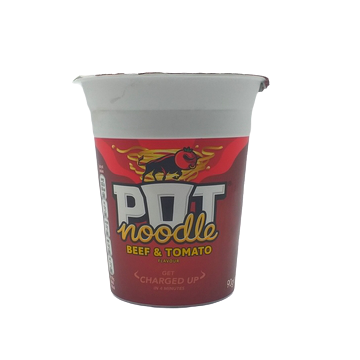Pot Noodle Beef Tomato 90grs