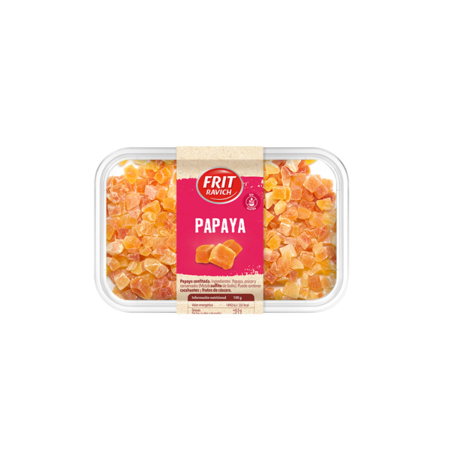 Frit Ravich Papaya Deshidratada Tarrina 150grs