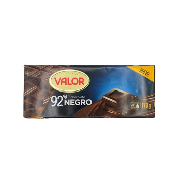Valor Chocolate Negro 92%...