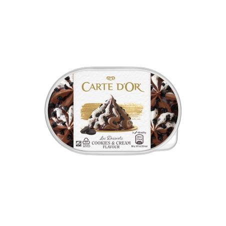 Carta D`or Cookies & Cream Tarrina 825ml