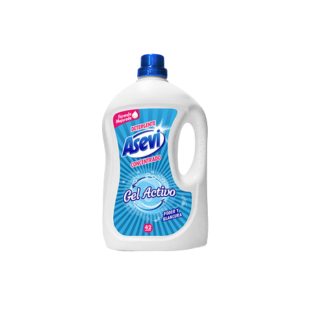 Asevi Detergente Líquido Gel Activo 3ltr