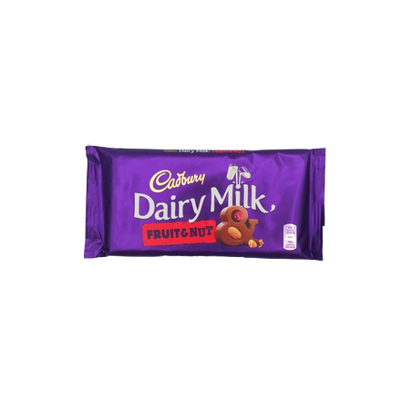 Cadbury Dairy Milk Fruit & Nut 180grs