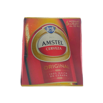 Amstel Botellín Pack6 X 25cl