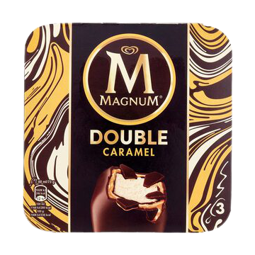 Magnum Double Caramelo X 3