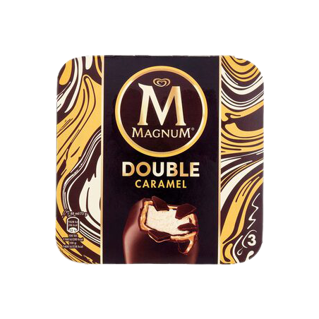 Magnum Double Caramelo X 3