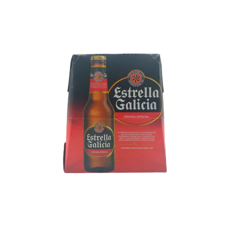 Estrella Galicia Pack 6 Botellin X25cl
