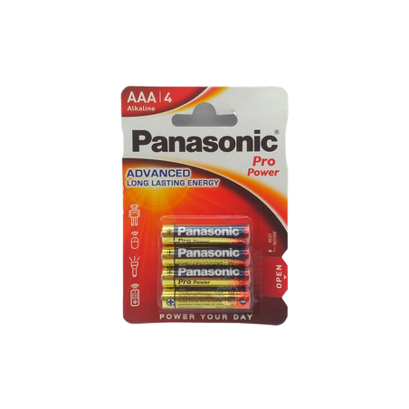 Panasonic Alkalina Pro Power Lr03 Bl4