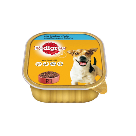 Pedigree Cordero y Pollo Tarrina 300grs