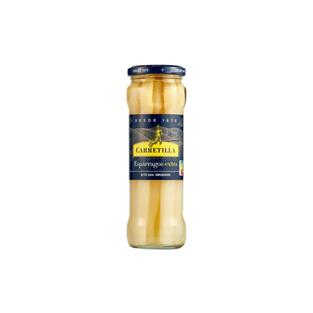 Carretilla Esparragos Bcos 8/12 Fco 345grs