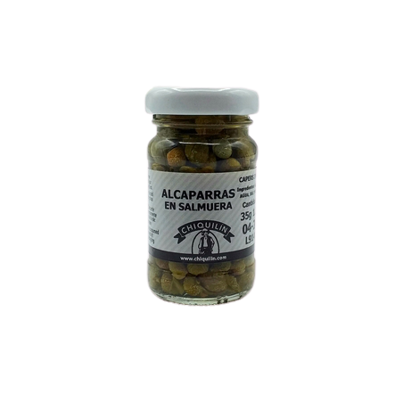 Chiquilin Alcaparras En Salmuera Cristal 35grs