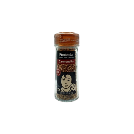 Carmencita Pimienta Blanca Grano Fco 50grs